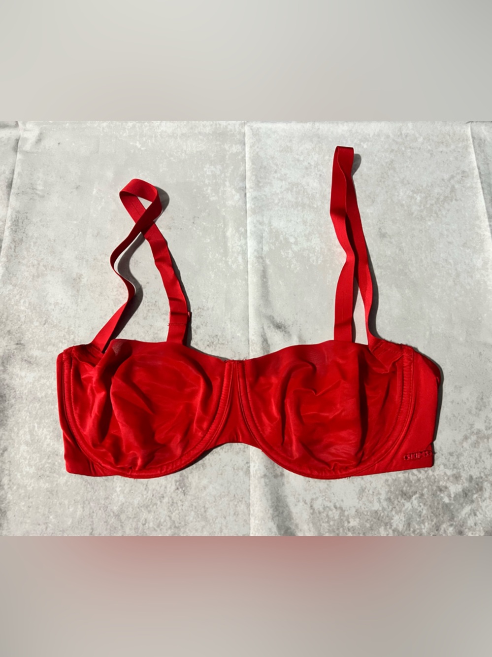 SKIMS Red Underwire Bra